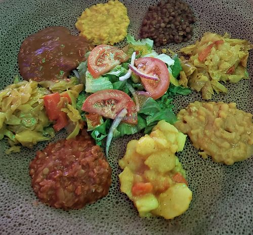 C1=VEGETARIAN COMBO from menu at Major Restaurant in Indianapolis