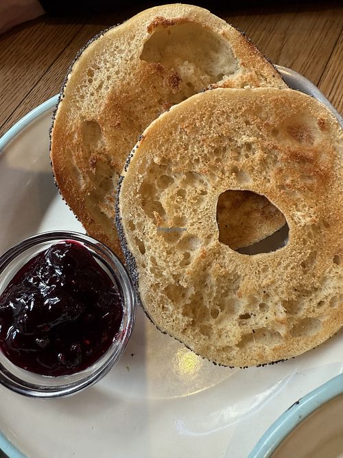 plain poppy  at Bagel Brothers in Leipzig