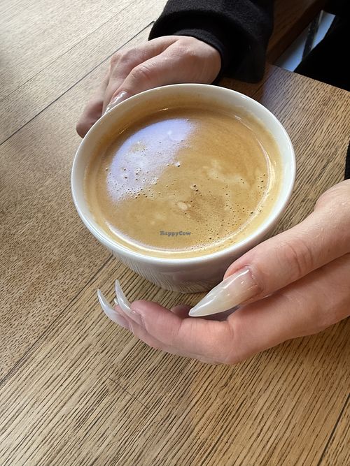 coffee  at Bagel Brothers in Leipzig