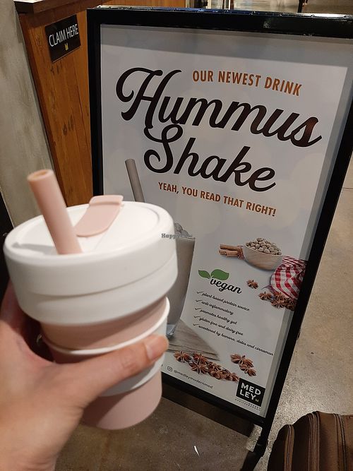 Hummus shake at Medley Modern Mediterranean in Taguig