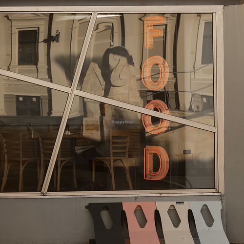 We are located just next to the Civic Square and the Wellington City Gallery. Perfect central location with a lovely and sunny backyard. at Nikau Cafe in Wellington