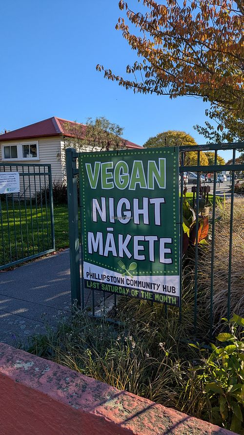  at Vegan Night Market in Christchurch