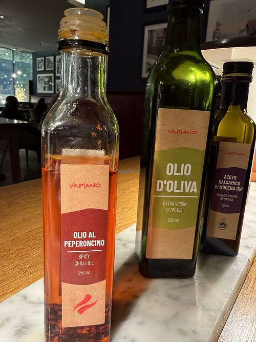 oil & vinegar  at Vapiano in Munich