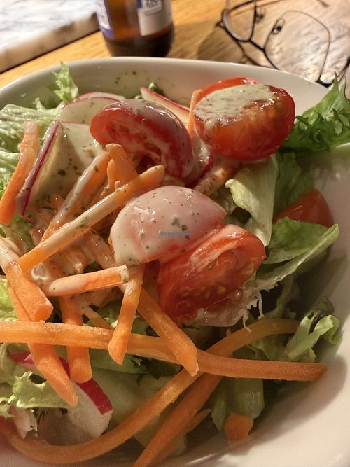 side salad  at Vapiano in Munich