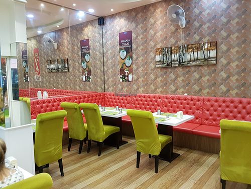 Interior at Hare Krishna Indian Restaurant in Pattaya