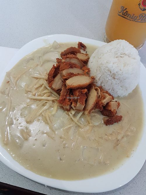 Nr 54 Ente vegan - riesige Portionen zum immer satt werden at Mays Thai Bistro in Bad Salzuflen