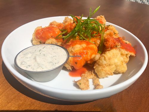 Buffalo Cauliflower (veganized) at The Saloon Ventura in Ventura