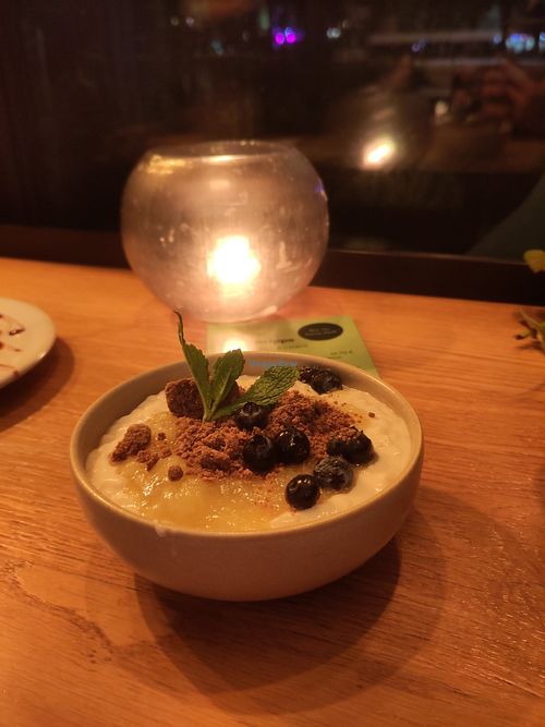 Milk rice at Nude Food in Augsburg