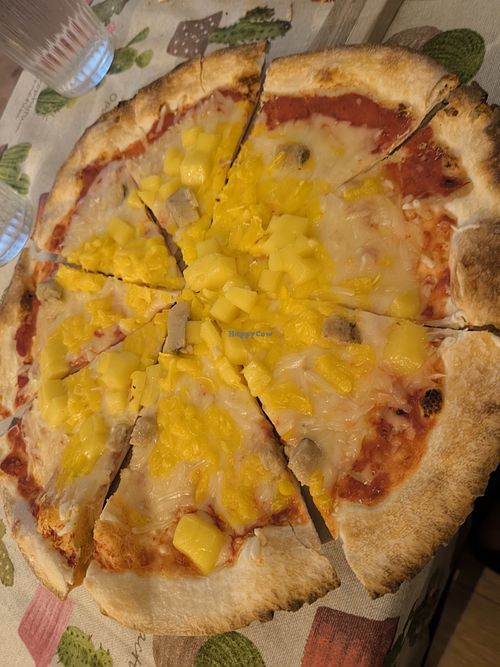 Cuatro quesos vegana at Il Pomodoro in Molins De Rei