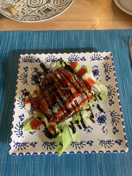 Spinach feta tapa  at San Marco in Arcos De La Frontera