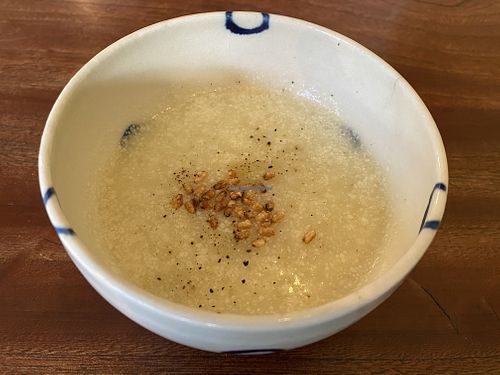 Soup at Ihanoha in Kanazawa