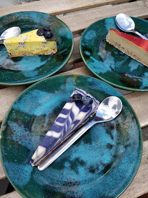 Cheese cake at Oas in Vaxjo