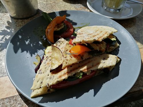 Veganes Panini at Der Kaffeekocher & Meer in Sankt Peter-ording