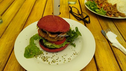 Hamburguesa at Rawfood in La Serena