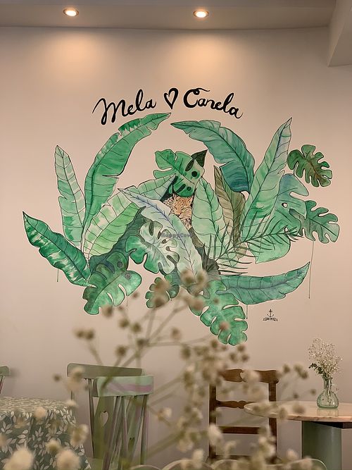 Lovely decor at Mela Canela in Sintra