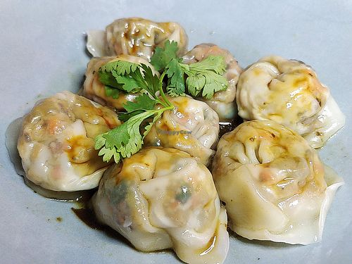 Steamed dumplings at Real Food 真食 - Yishun in North Singapore