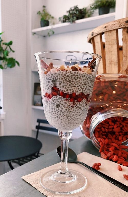 Pudding de Chia  at Jûsu in Angers