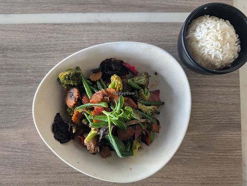 Basil veggies at Eathai in Rabat