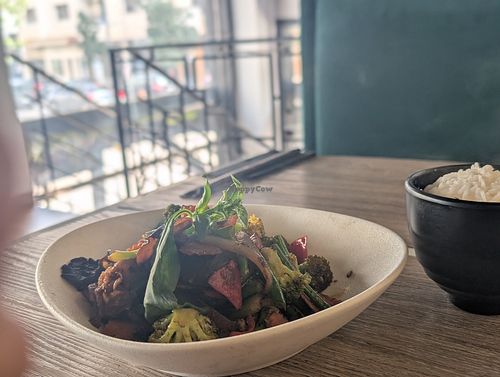 Basil veggies at Eathai in Rabat