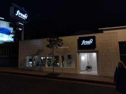 Outside at Fresh on Sunset in West Hollywood