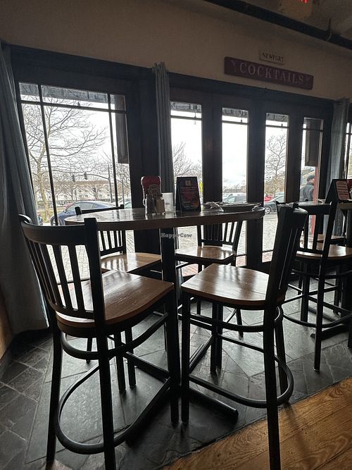 Window seat  at Gas Lamp Grille in Newport