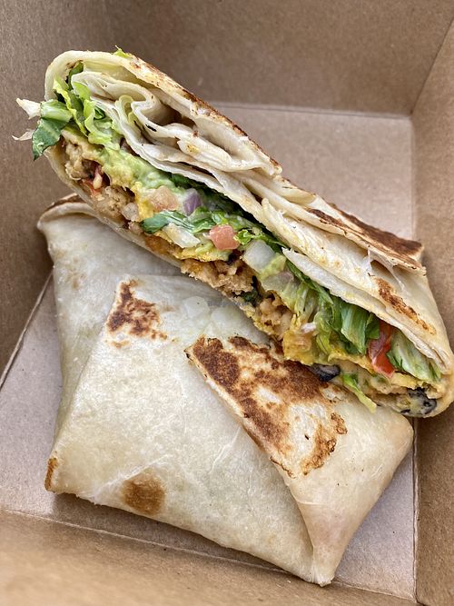 Chicken Crunchwrap at Toasty in Bend