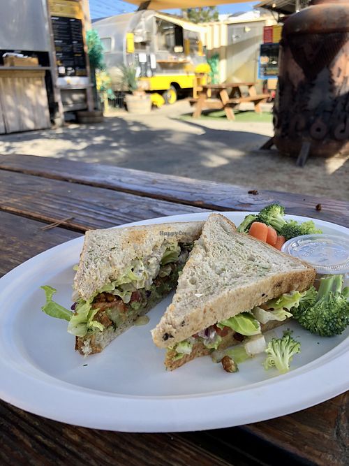 Avocado Sando with tempeh  at Toasty in Bend
