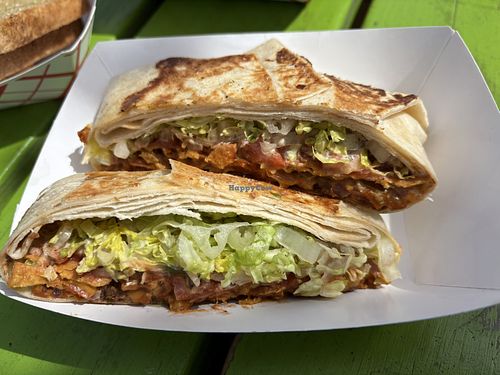Nacho Crunchwrap (without cashew queso)  at Toasty in Bend