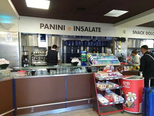 The inside at Bar Pizzeria Paninoteca in Rome