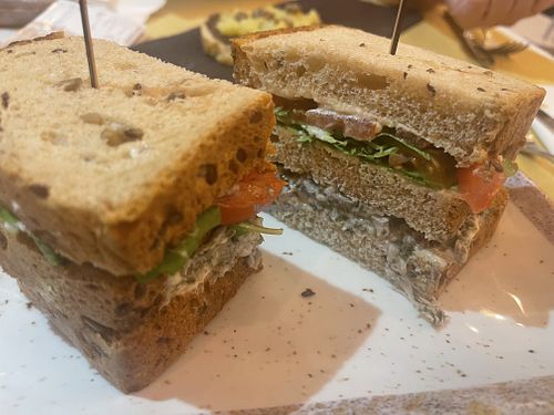 ‘Tina’ sandwich  at Gatto Bistrot in Portici