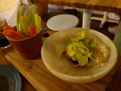 almond skordalia at Somebody People in Denver