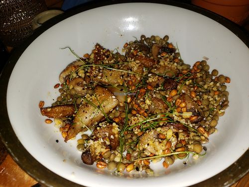 mushrooms at Somebody People in Denver