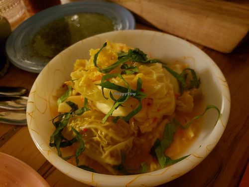 picked cabbage at Somebody People in Denver