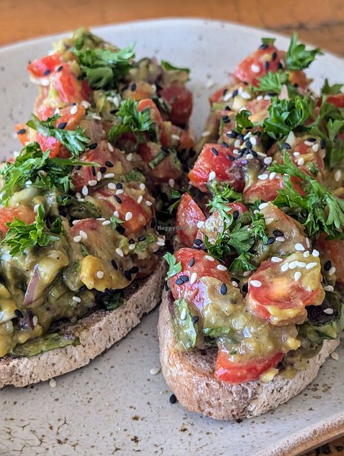 Brusetta at Foods & Roots in Koh Phangan