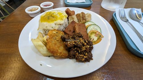 The kings breakfast at Veggie Guys in Quezon City