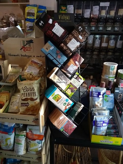 Inside  at ToBio Vegan Shop in Naples