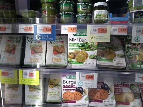 Types of vegan items they have at Sole 365 in Naples