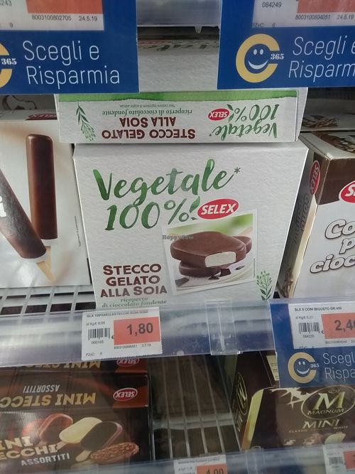 Vegan gelati/ice creams at Sole 365 in Naples