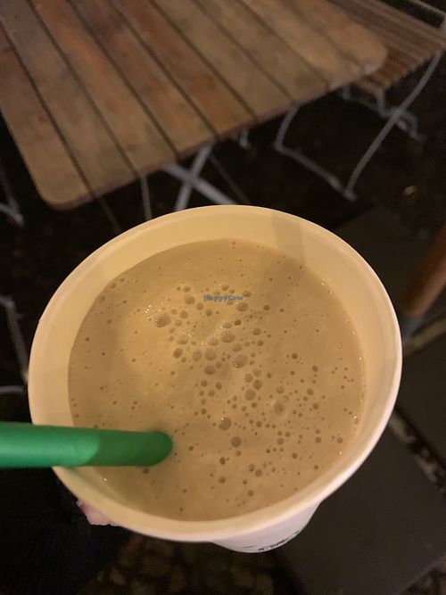 Vanilla milkshake #Veganuary at Smokey Greens in Berlin