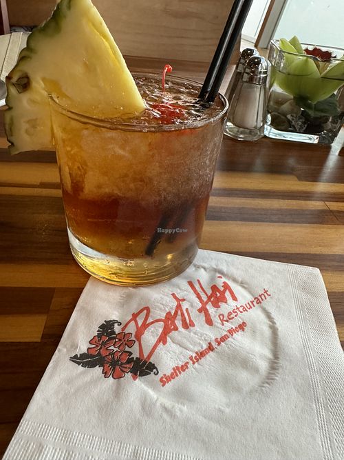 Mai tai   at Bali Hai Restaurant in San Diego