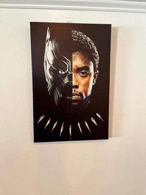 Wakanda Forever...  at Go Vegan Philly in Wilmington