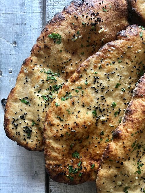Garlic Naan Sourdough at Uprising Bakehouse in Burlington