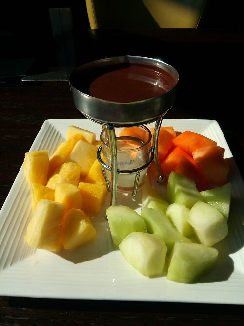 Fruit and Dark chocolate at Elevation in Minot at Elevation in Minot