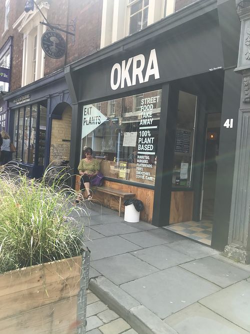 Okra Shop Front at Okra in Shrewsbury