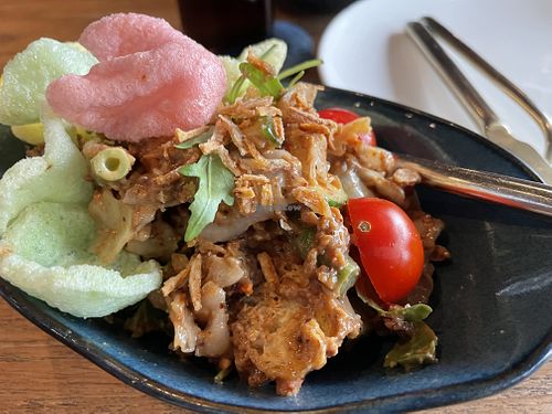 Vegan version of gado gado (without the boiled egg) at Potato Head in Hong Kong Island