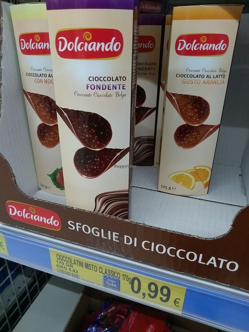 Vegan 0,99euros at Eurospin in Caserta