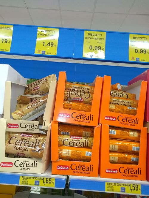 Vegan at Eurospin in Caserta