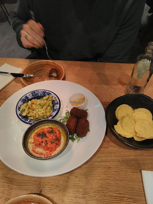 Vegan borrel schaal at Jeff's in Amersfoort