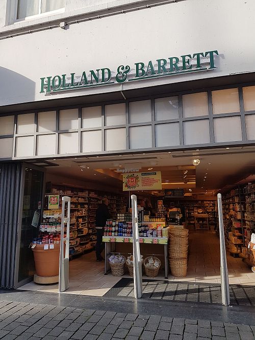 front + entrance at Holland & Barrett in Den Bosch