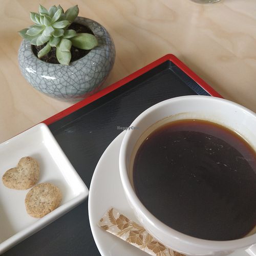 Americano kopi o at Jingsi Books & Cafe 靜思書軒 - Yishun  in North Singapore